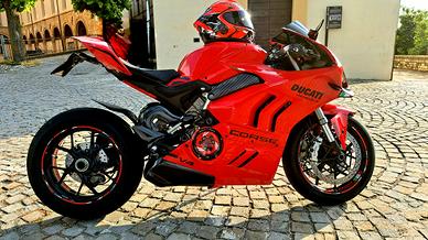 panigale v4 cover terminali in carbonio