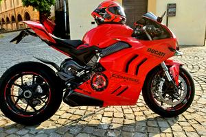 panigale v4 cover terminali in carbonio