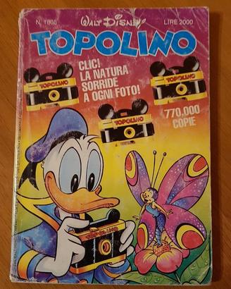 Topolino libretto Disney n.1808 del 22 Luglio 1990