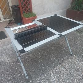 tavolo da campeggio alluminio