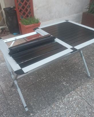 tavolo da campeggio alluminio