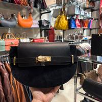 Borsa a Tracolla in pelle di vitello e suede