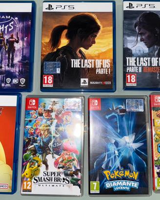 Giochi PS5 e Nintendo Switch 1