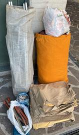 Tenda casetta 5 posti 2 camere