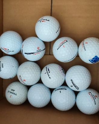 Palline da golf, di marche diverse, usate 61 pezzi