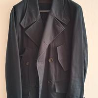 Giacca doppiopetto di Yves Saint Laurent blu tg 50