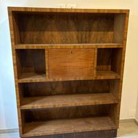 Libreria vintage in radica