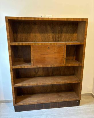 Libreria vintage in radica