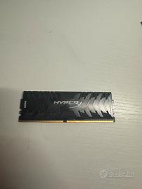 4GB Ram ddr4 HyperX predator 3200mhz CL16