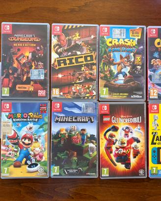 Giochi nintendo switch ( leggi bene il testo )