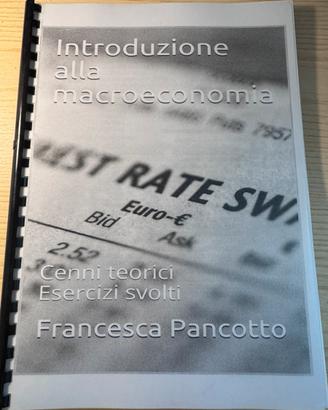 Introduzione alla macroeconomia Francesca Pancotto