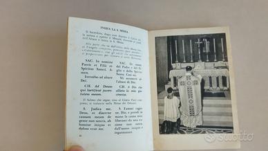 LIBRETTO ISTRUZIONI COME DIRE MESSA