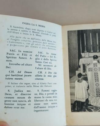 LIBRETTO ISTRUZIONI COME DIRE MESSA
