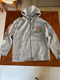 Felpa con Zip e Cappuccio Jordan
