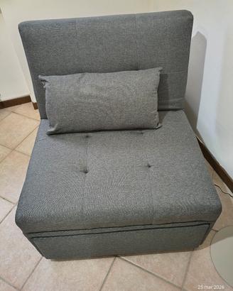 Poltrona letto pouf