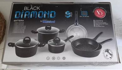 Batteria 9 pezzi - Black Diamond Villa d'Este Home