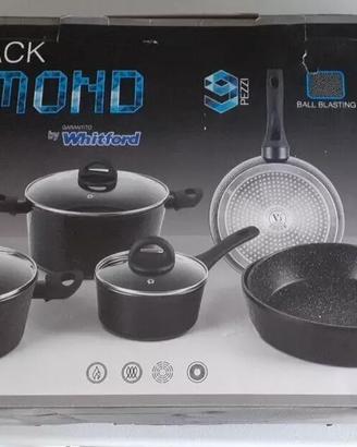 Batteria 9 pezzi - Black Diamond Villa d'Este Home