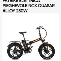 BICI ELETTRICA PRATICAMENTE NUOVA