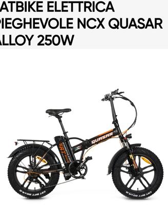 BICI ELETTRICA PRATICAMENTE NUOVA