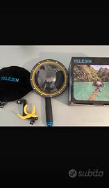 Telesin Dome Port per GoPro - NUOVA MAI USATA