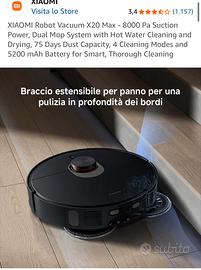 Xiaomi Robot Vacuum X20 Max – (Senza Base)