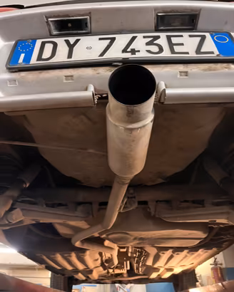 Marmitta elaborata per fiat 600