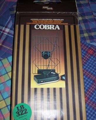 Antenna TV da interno COBRA vintage