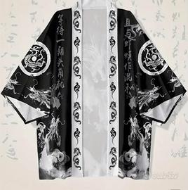 KIMONO GIACCA NERO
