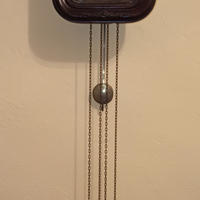 Antico orologio a pendolo foresta nera