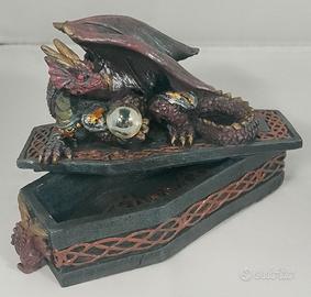 Portagioie / Cofanetto Fantasy Gothic Drago