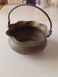 PORTAVASO  IN OTTONE (DA INTERNO)-VINTAGE