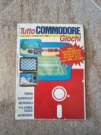 Rivista computer Tutto Commodore Giochi Anno 1 Num