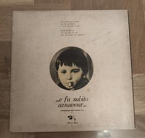 ...e fu subito Aznavour Lp C.Aznavour Barclay Rico