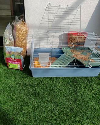 gabbia grande per conigli 