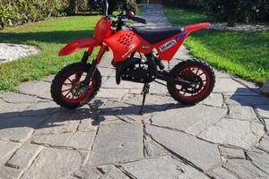 Mini moto Pit  Bike 50 cx rossa