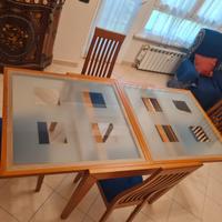 Tavolo allungabile + sedie