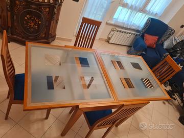 Tavolo allungabile + sedie