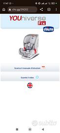 Seggiolino auto chicco isofix