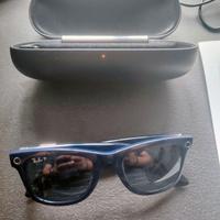 Ray-Ban Stories Wayfarer blu (L 53-18) + charging