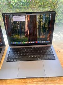 MacBook Pro 14″ M1 Pro RAM 16GB SSD 512gb Ex Demo