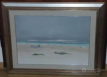 Mario Micucci-Quadro paesaggio marino