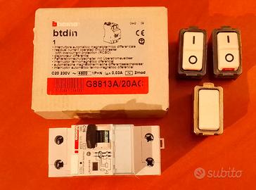 Lotto interruttori Bticino