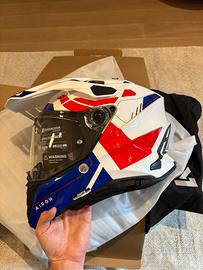 Airoh Commander 2 - taglia M - bianco/rosso/blu