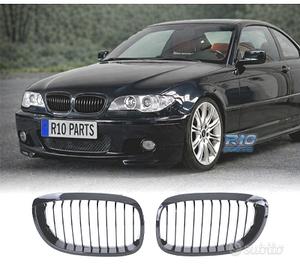 GRIGLIE BMW SERIE 3 E46 COUPE CABRIO 03-06 NERO LU