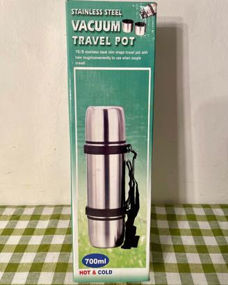 Thermos acciaio inox (caldo e freddo) doppia tazza
