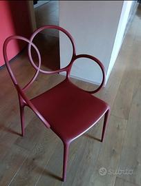  sedie poltrone Sissi bordeaux 