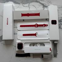 Apple Watch S6 44mm RED+cinturini (display rotto)