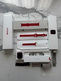 Apple Watch S6 44mm RED+cinturini (display rotto)