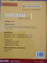 Libro di tedesco Tangram aktuell A1 (lezioni 5–8)