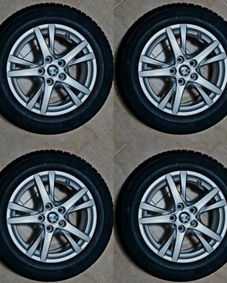SET 4 CERCHI E GOMME INVERNALI BMW NUOVI R16